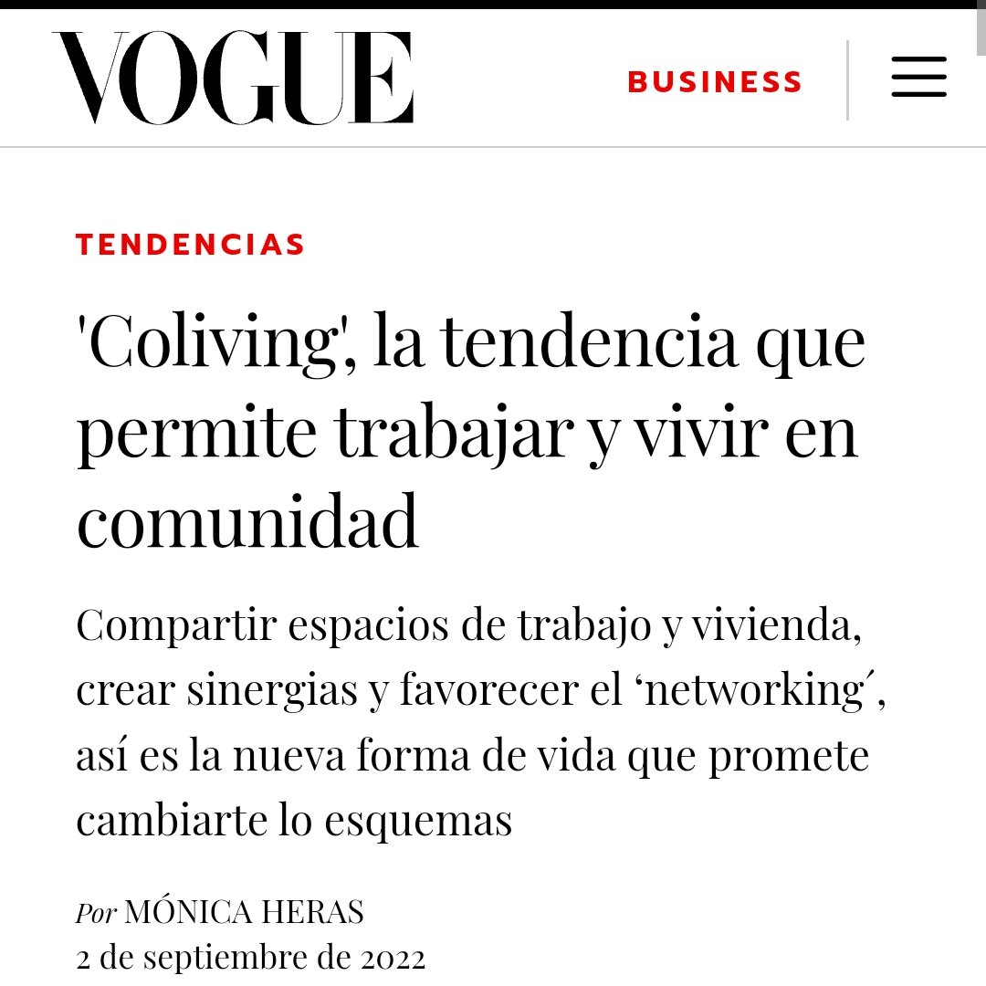 Somos la generación más precarizada, sin capacidad para independizarse, ni pagar las facturas, ni tener hijos si quisiéramos... Pero eh, mirad qué cool y Mr Wonderful el coduching y el coliving para salvar el planeta
 🥰🥰🥰
Si es que nos quejamos por vicio.
