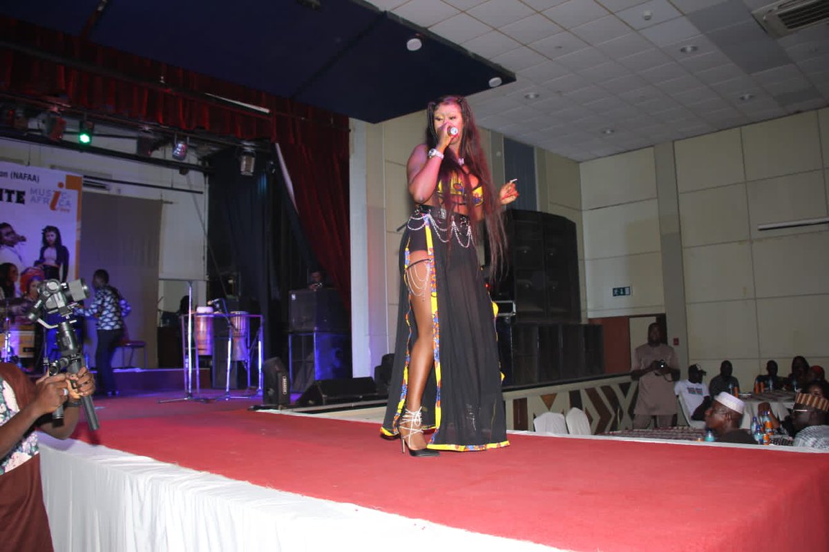 NafaaGMB's tweet photo. Big Wow.
The Women’s Unite Festival was indeed epic. Our girls really made us proud. Every performance was on point. 
The concert exhibited the potentials women have in music and how powerful their voices are. @MusicInAfrica @kaabanja @awa_bling @sophiabyass @SistaNjie https://t.co/GFAAJSzWlj