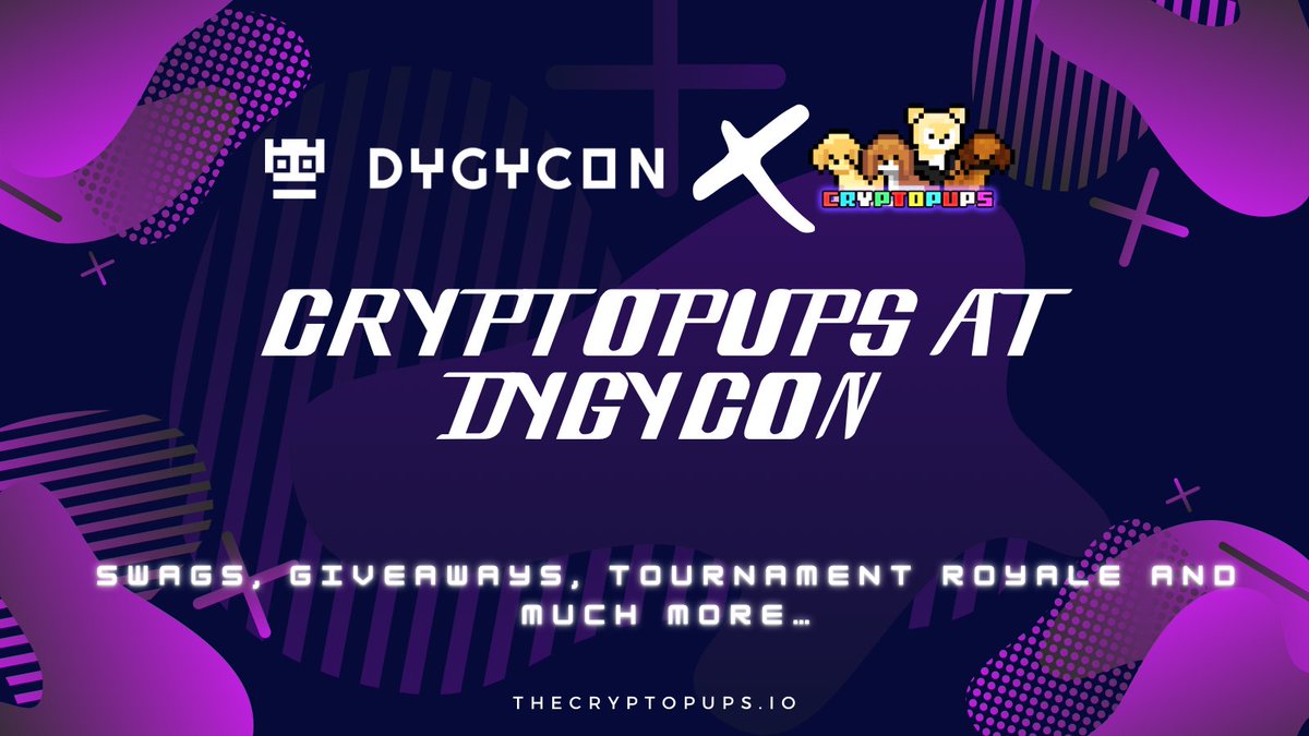PupsCrypto's tweet photo. It's Dygycon Time again🐶 woof woof...

Special Giveaways, Swags and maybe a small contest!!

And It's #Bleach time, more on Discord: https://t.co/V4ioVCiLi3

Let's make @dygycon fun and cool this time pup fam❤️

#Cryptopups #NFTcollections #dygycon11 #dygycon #NFT #Metaverse https://t.co/lQR8qNAcyP