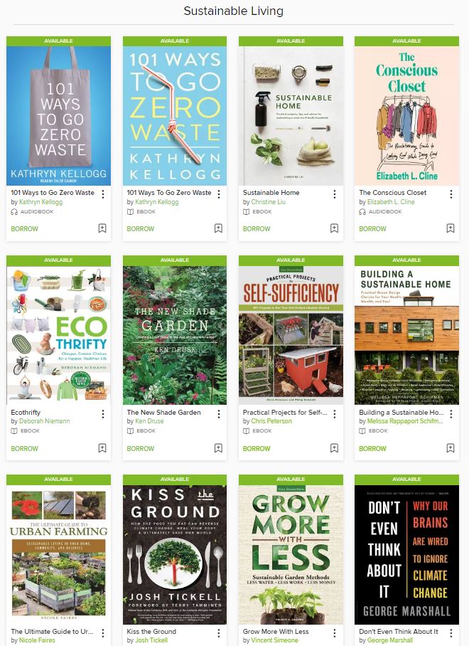 Library_Plus's tweet photo. It's #RecycleWeek and we have a sustainability collection on @LibbyApp to help you live in a more sustainable way and do your bit for recycling and the planet. https://t.co/Q219a38tu8 https://t.co/Tn0wDCQqCX