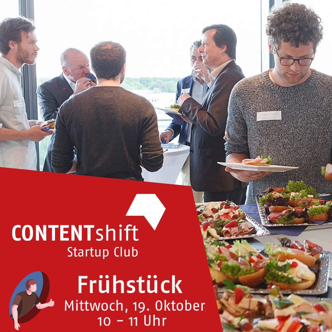ShiftingContent's tweet photo. In die Frankfurter Buchmesse 2022 können Start-ups am Messemittwoch den den Tag um 10 Uhr mit unserem #startup club #Frühstück beginnen. #Networkt mit anderen Start-ups und informiert euch über die Angebote des Börsenvereins. Meldet euch einfach über startup@boev.de an! #Gründer https://t.co/goWFSBKzd9