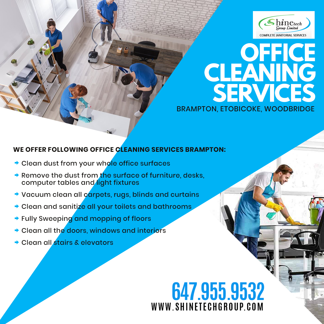 shinetechgroup's tweet photo. π’Office Cleaning Services | Shinetech Group π§Ή
We offer Office Cleaning Services in #Brampton, #Etobicoke, And #Woodbridge
π https://t.co/2aYAw7x1Lm
Call Us : +1 647-955-9532 π
#shinetechgroup #officecleaning #officecleaningservices #officeclean
#ontario #canada https://t.co/cZfMH5ctB1
