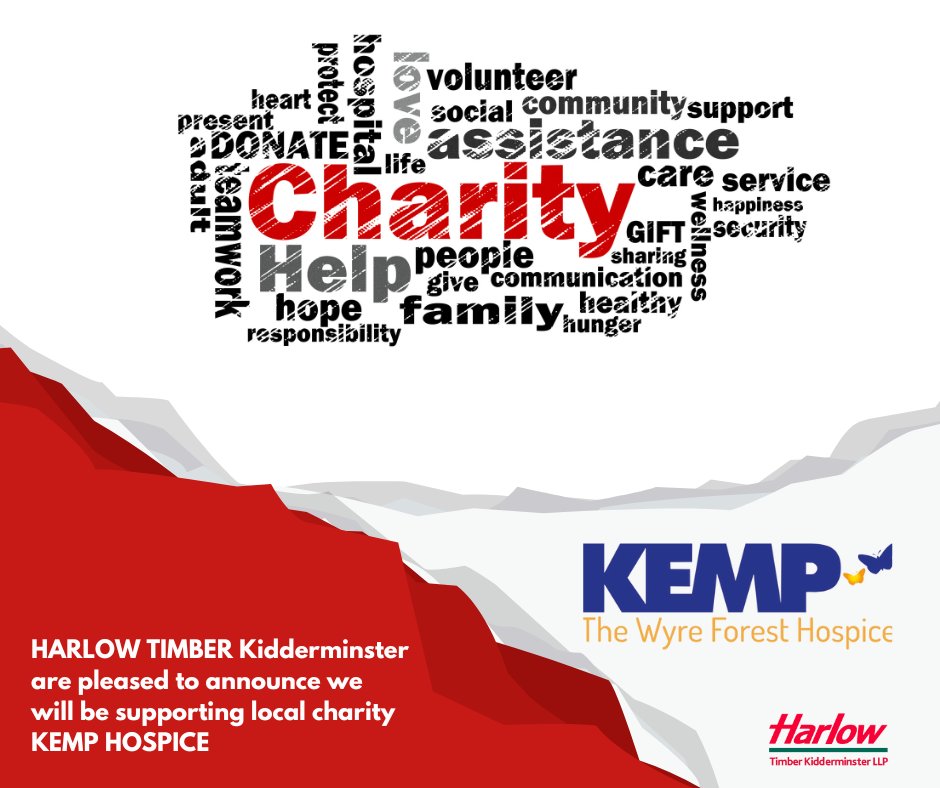 WE are pleased to team up and support local charity  KEMP HOSPICE. Please look out for fundraising events in the near future.