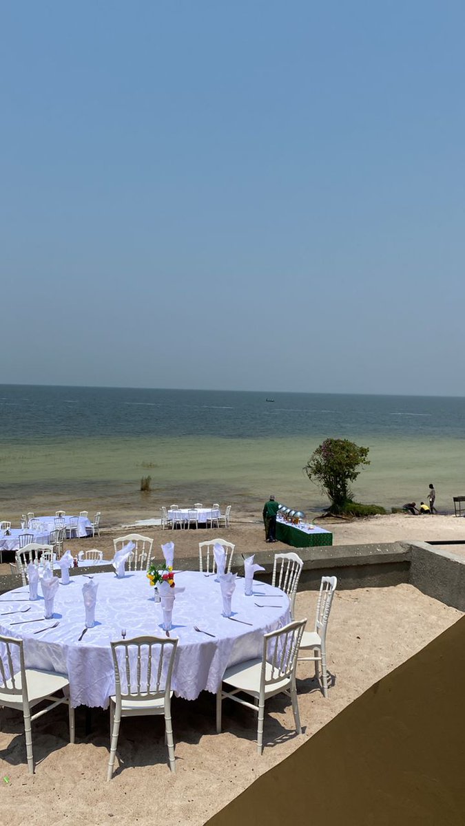 TourismZambia's tweet photo. A tourism information centre at #Samfya Beach has been officially launched by Minister of Tourism Hon. Rodney Malindi Sikumba @SikumbaRodney 

#Zambia https://t.co/Hkv45iqIct
