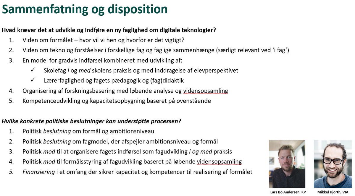 larsboorg's tweet photo. Hvis nogen er interesseret er her @mikkelsimonsen og mit bud på "hvordan kommer vi videre med #teknologiforståelse" fra #dkdigital konferencen i går
https://t.co/2N2IQy12Rf https://t.co/h8unalES7I