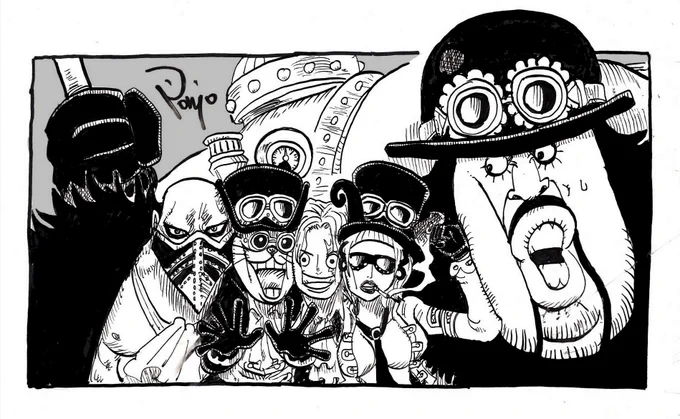 むぎゅっと革命軍全軍隊長
#ワンピース  #ONEPIECE 