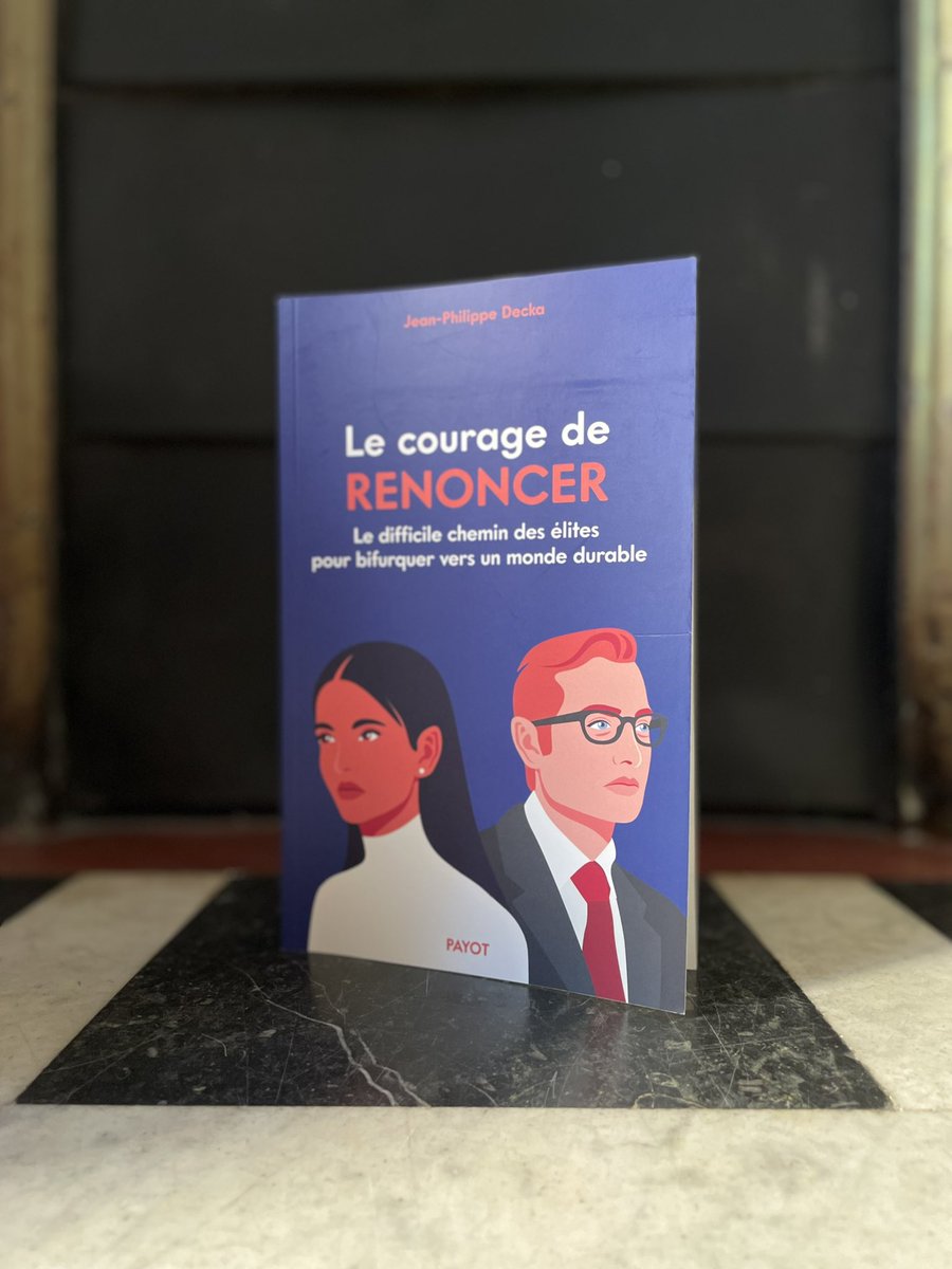 PaulineGauth's tweet image. Et si la sortie de crise écologique et sociale devait avant tout passer par l’engagement des #élites ? Dès lors comment accepter de #renoncer et de remette en question un #système qui vous privilégie ? Réponse dans l’essai très éclairent de JP Decka. 
#bifurquer #sobriete #alumni