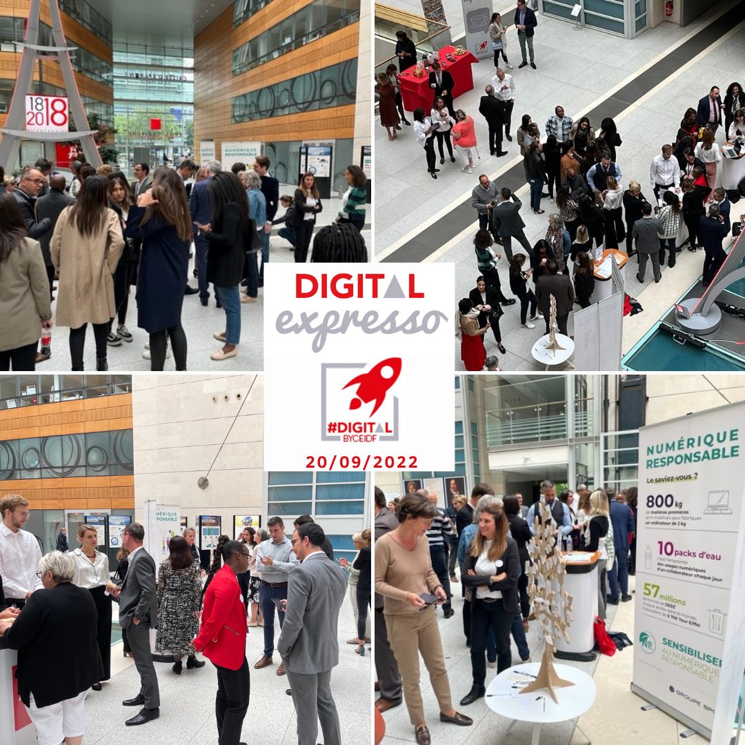 13ème édition « Digital Expresso » à la Caisse d’Epargne Ile-de-France. Le jeu de Loi, le Numérique Responsable et A la rencontre des Digit’Coachs au sommaire ! #TransfoDigitale #DigitalExpresso #DigitalbyCeidf #Numériqueresponsable #Fraude #Transversalité #CE_iledefrance