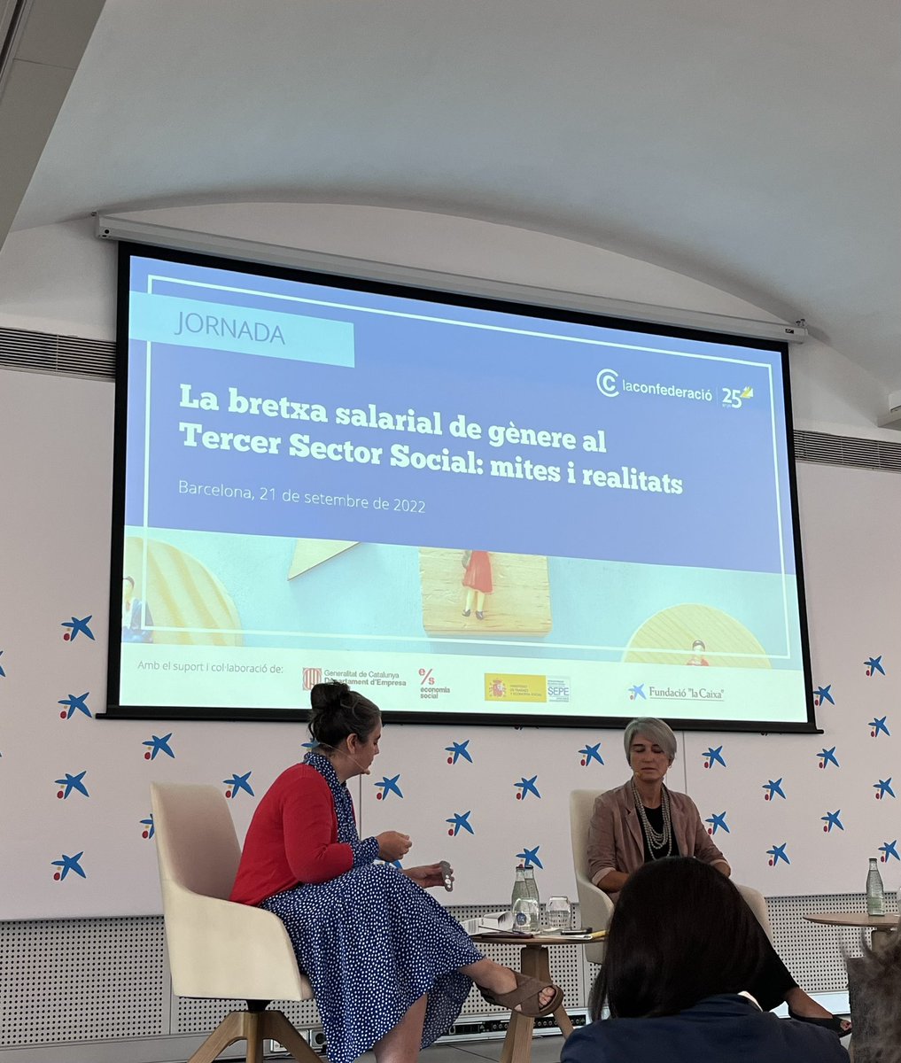 esthermateuc's tweet photo. @suaracoop assisteix a la Jornada la bretxa salarial al Tercer Sector organitzada per la @LaConfederacio . Encara tenim molt camí per recórrer. Gràcies @G360_org per estudi i per compartir reflexions. https://t.co/ZBDCFtMpNn
