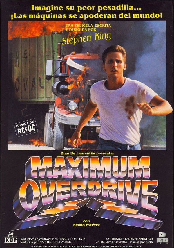 fantasticamen's tweet photo. Hoy día del cumpleaños del maestro #StephenKing ( Felicidades por si nos lees ) nada mejor que recordar su primera película como director. 
@StephenKing #HappyBirthday 
#Cinema #cine #Terror #MaxiumOverdrium https://t.co/hiVTbKfhYd