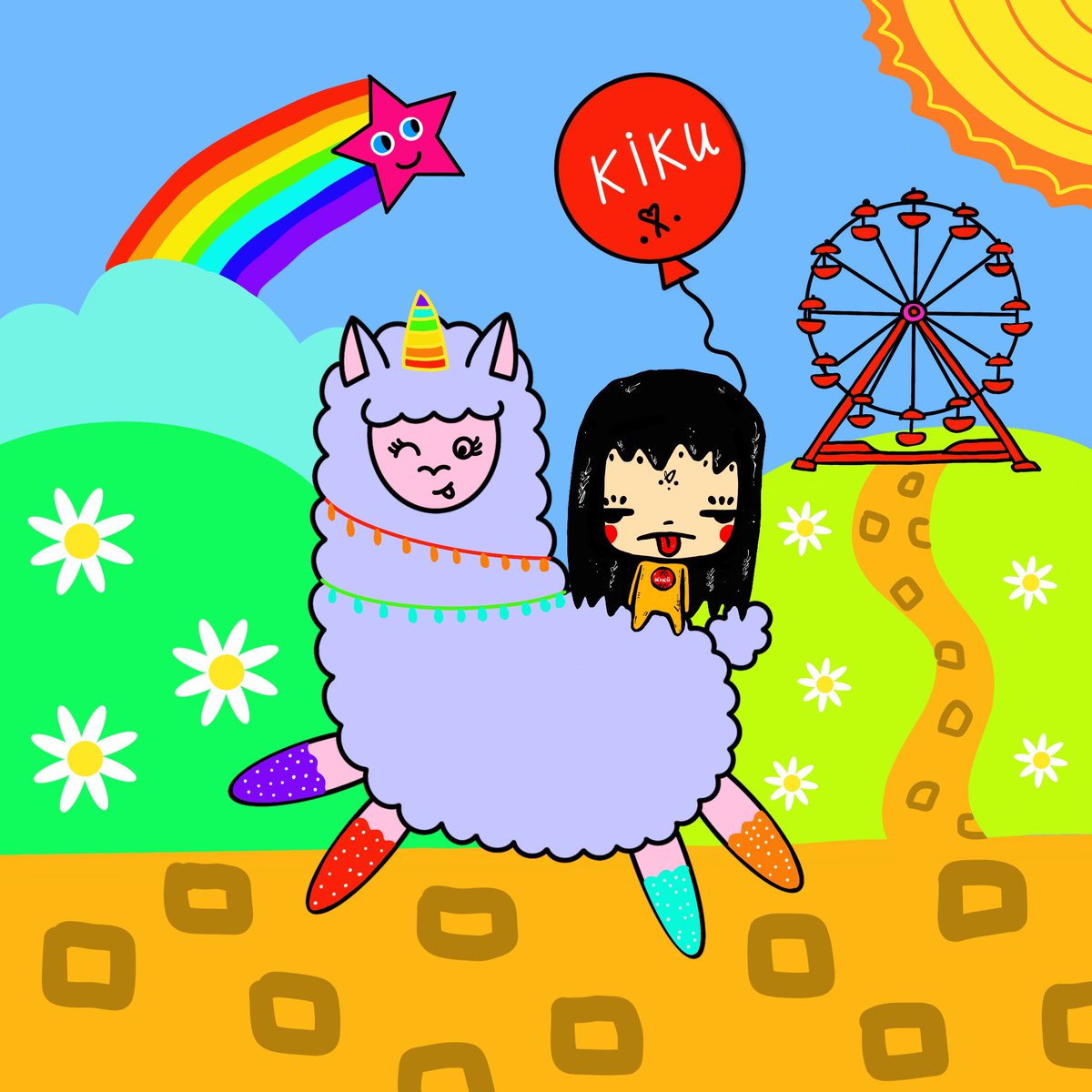 Gm dear #nftcommunity 🔆
Alessandra was very happy to participate in collaboration with legendary artist <a href="/sabet/">sabet</a> 👩‍🎨
Meet Llamazing world x Kiku’s world by Sabet 😍
Thank you dear <a href="/sabet/">sabet</a> for this amazing opportunity and inspiration👌🏻 
Hope you love it 🥰
opensea.io/assets/matic/0…