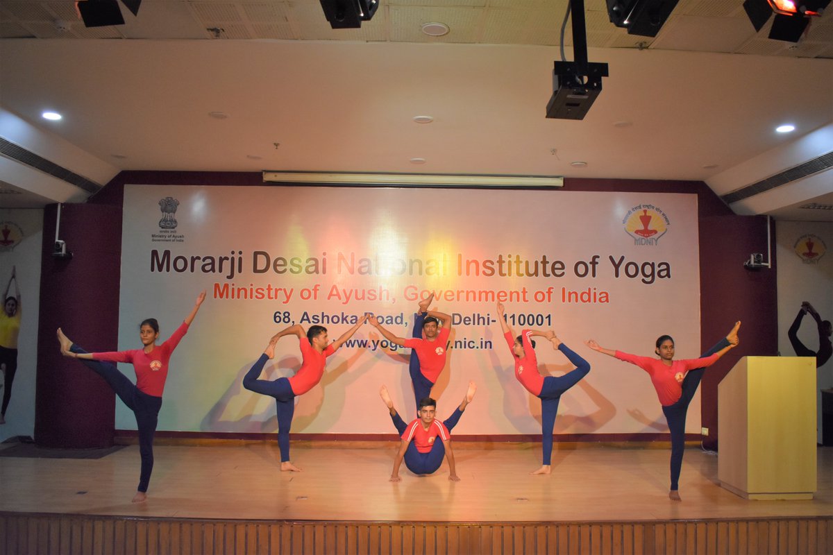 Morarji Desai National Institute of Yoga (MDNIY) tweet media