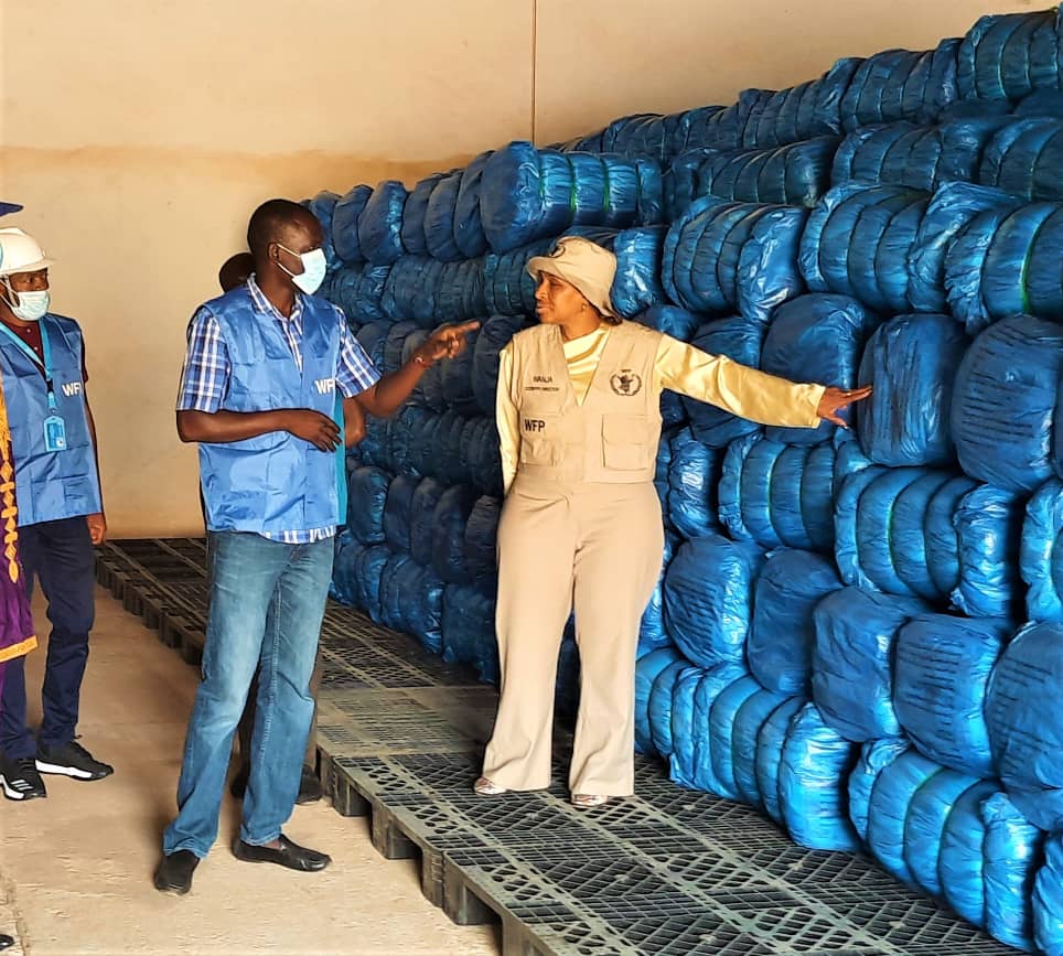 #Cameroon🇨🇲 @WFP supports gov't anti-malaria campaign in providing logistics assistance🚛 to @MinsanteCMR delivering over 143,000 long lasting treated mosquito bed nets for children, pregnant & lactating women in #Adamawa #SavingLives #MILDARoutine #Malaria