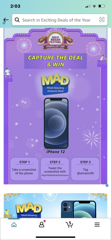 itssahilism's tweet photo. Epic deals on @amazonIN #EpicMobileDealsOnAmazone https://t.co/zQK0aEwx5b