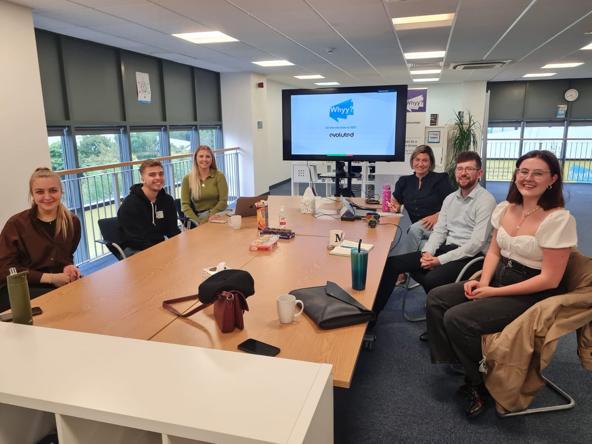 Yesterday <a href="/laurarowleyx/">Laura Rowley</a> and Liam Wheeler of <a href="/evolutednm/">Evoluted | Certified B Corp™</a> delivered a brilliant masterclass in SEO to our level 4 &amp; 6 <a href="/cim_marketing/">CIM</a> #apprentices. Covering everything from Technical SEO, Content #Marketing to Digital PR.

Thank you for your #SEO insights! 🙌

#itdepends #training