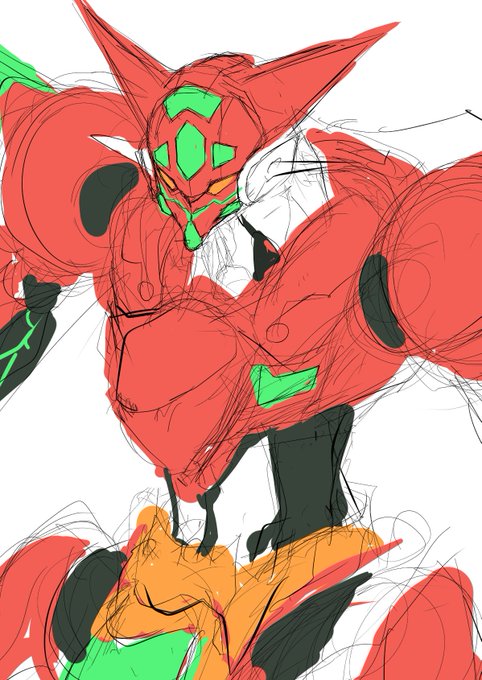 こう見ると結構ゲッターっぽいねw
俺じゃもうこれ以上は描けんorz 