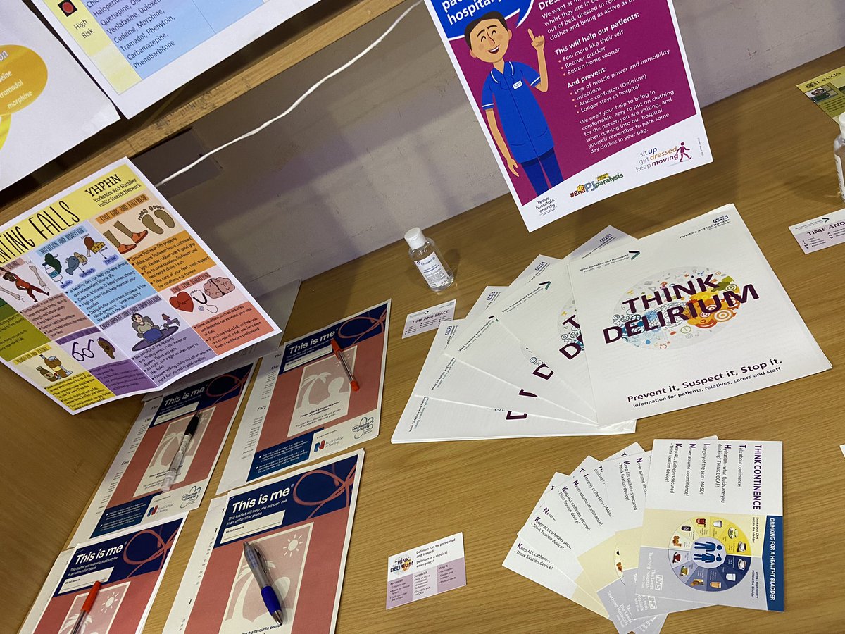I am over in LGI today, representing the Continence Promotion Team in order to raise awareness for #FallsPreventionAwarenessWeek and to spread the word how preventing continence-related issues can help reducing falls <a href="/LTHCPT/">Continence Promotion Team</a> <a href="/LTHTCorpNurse/">Corporate Nursing</a> @FAW