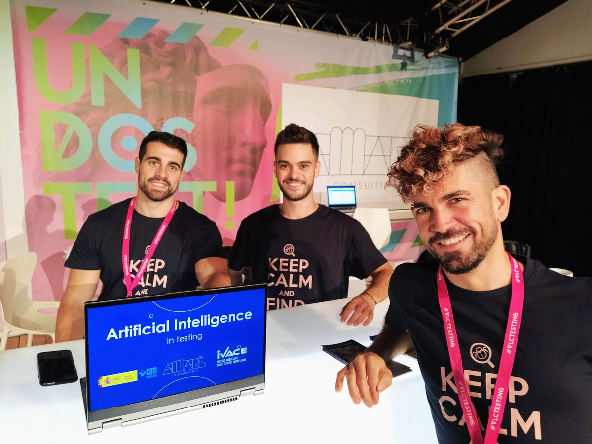 Here we are! #VLCtesting2022 #VLCtesting #AI #MachineLearning