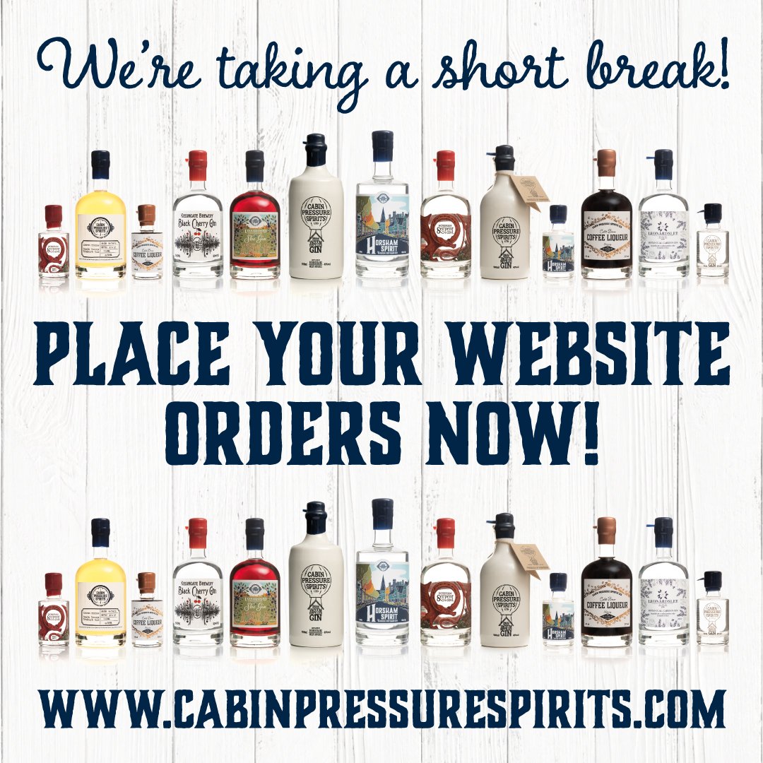 After a busy summer it’s nearly time for us to take a quick autumn break, but fear not gin lovers, there’s still time to get any last-minute website orders in!