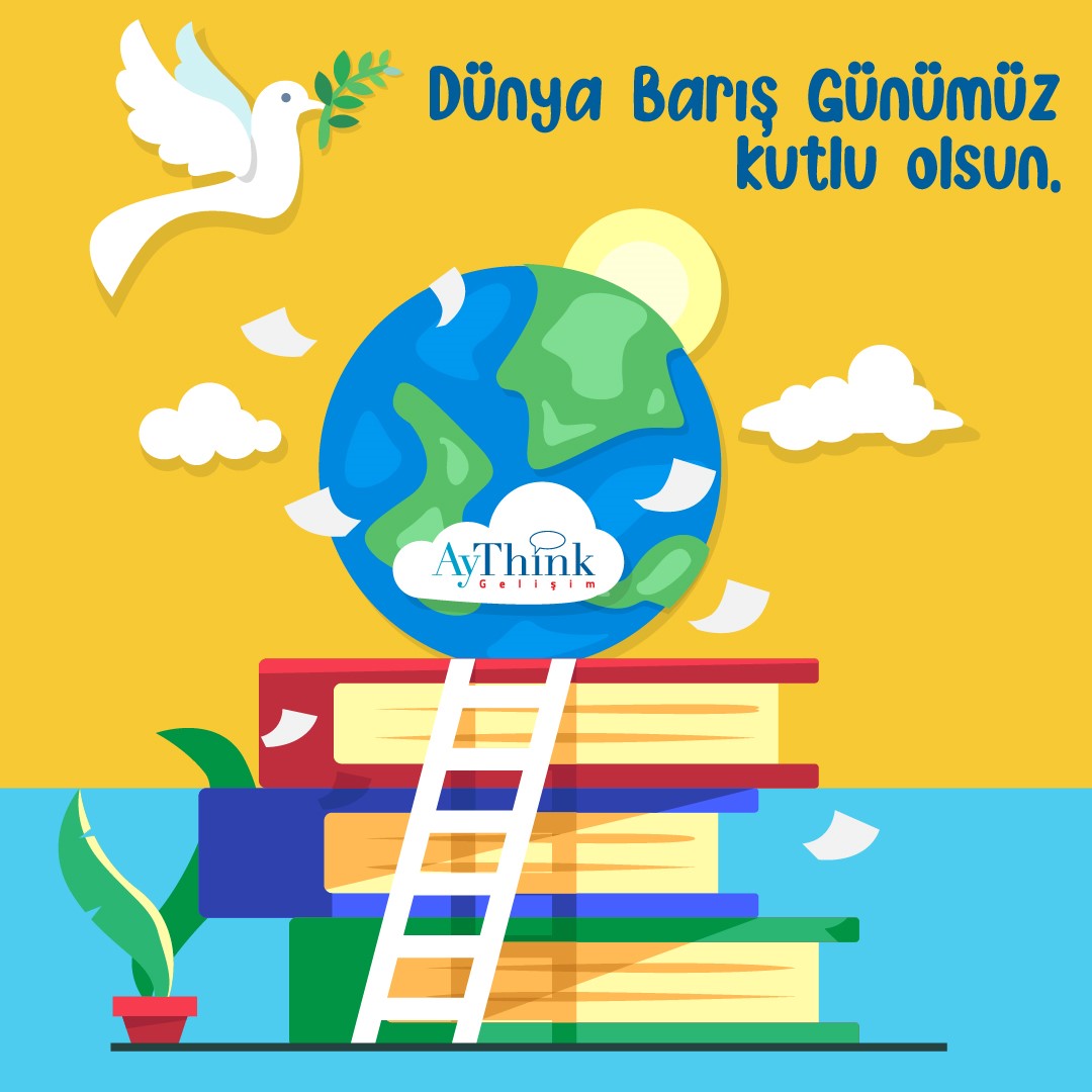 AyThinkGelisim's tweet photo. Sevgi ve huzurla çevrelenmiş bir dünya için... Dünya Barış Günümüz kutlu olsun🍎
#AyThink #AyThinkGelişim
#DünyaBarışGünü https://t.co/hst6QDL3ts