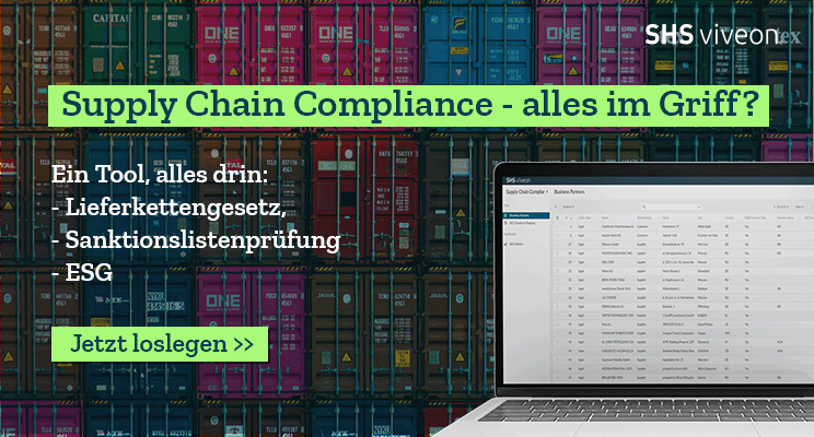 #Lieferkettengesetz? Supply Chain Compliance? Ja, aber bitte einfach &amp; ohne die Einkaufsprozesse durch bürokratischen Aufwand zu verkomplizieren!

Wie das geht? Mit unserem 🔥neuen Produkt SHS Viveon Supply Chain Compliance!
👉 Alle Fakten hier: hubs.ly/Q01mQSbd0