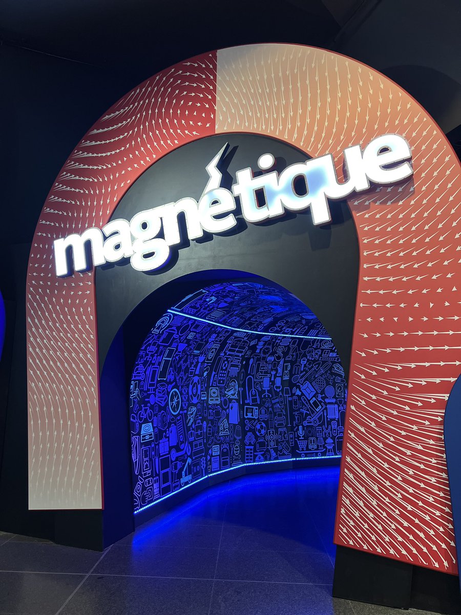 Espace_sciences's tweet photo. [#ExpoMagnetique] 🧲 Alors, qui est attiré par notre nouvelle exposition « Magnétique » ? https://t.co/9igyCrj3lK