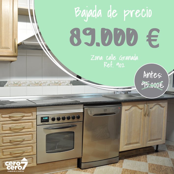 007Inmobiliaria's tweet photo. 📢📢 ¡ 𝗢𝗣𝗢𝗥𝗧𝗨𝗡𝗜𝗗𝗔𝗗! 📢📢
🏠 Esta vivienda, para invertir o como tu nuevo hogar, ha bajado de precio. ¡¡Ahora por 89.000€!! 
📞 Te informamos y concertados tu visita en el ⑥②⑦③④⓪⑦⓪⓪
#007 #CeroCeroSiete #Inmobiliaria #Zapillo #Viviendas #EnVenta #BajadaDePrecio https://t.co/DAu6EQqJ5z