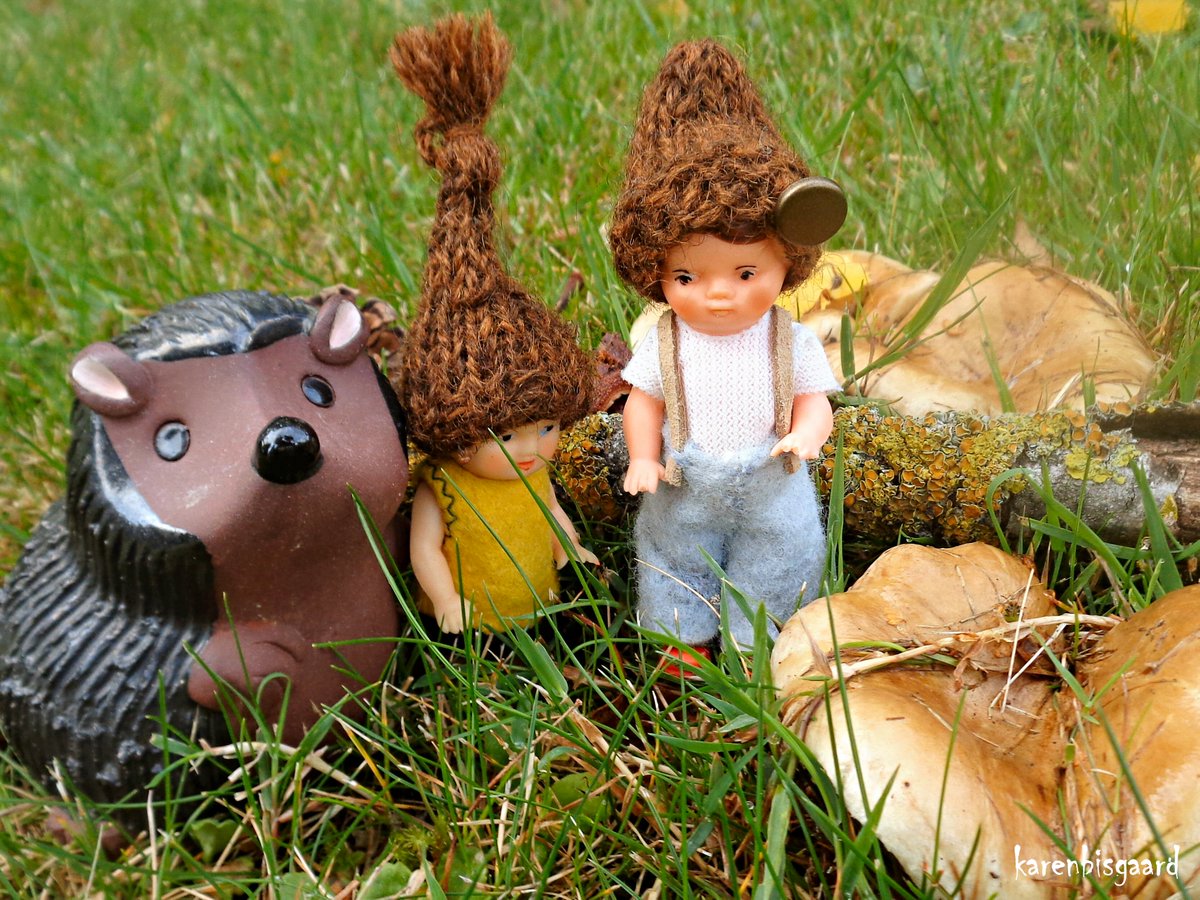 KarenBisgaard1's tweet photo. https://t.co/XfuptbOHr8
#forestgnomes #hedgehog #phantasy #mushrooms #dolldisplay #autumn https://t.co/Uaii6rnGwl