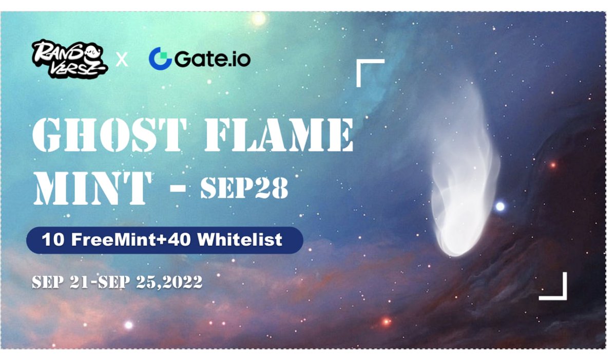 🎁Randverse NFT Giveaway🎁

1️⃣ Follow @Gate_Nft
2️⃣ Follow <a href="/Randverse/">Randverse|Predict to Earn|Predict with USDT</a> 
3️⃣ RT &amp; TAG 3 friends

⏰ 22 Sep - 28 Sep

🏆 10 Free NFTs + 40 WL Spots

➡️gleam.io/v4qgC/randvers…