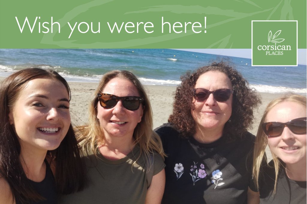 Four of our amazing Corsica Places team have been sent to the beautiful island of Corsica to explore our stunning properties. Keep your eyes on our social media to find out what these lovely ladies are up to this week. corsica.co.uk