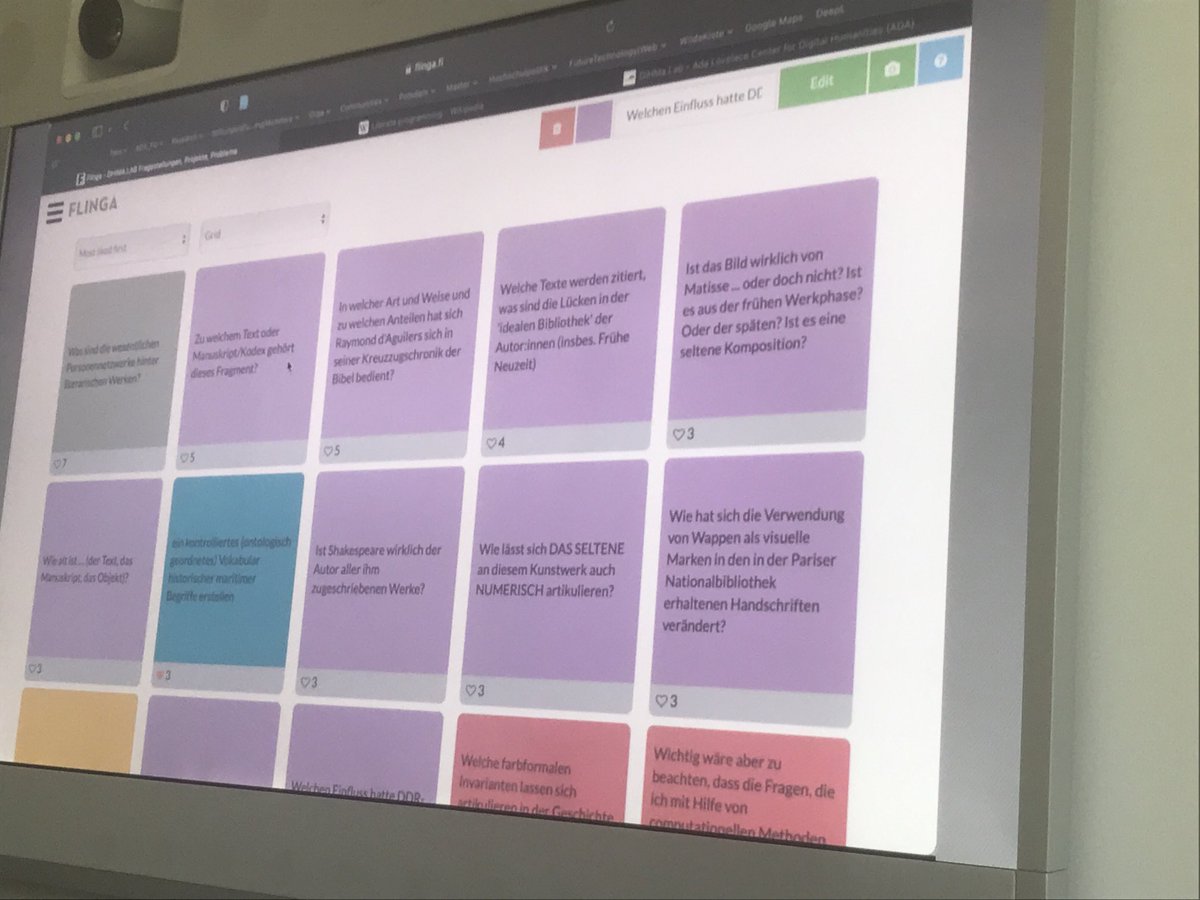 SibylleSoering's tweet photo. Mathematik meets #DH im DIHMa Lab ⁦@ADA_FU_Berlin⁩ und ⁦@mardi4nfdi⁩ : Welche der folgenden geisteswissenschaftlichen Forschungsfragen lassen sich operationalisieren? https://t.co/U1yJ4PSTjP