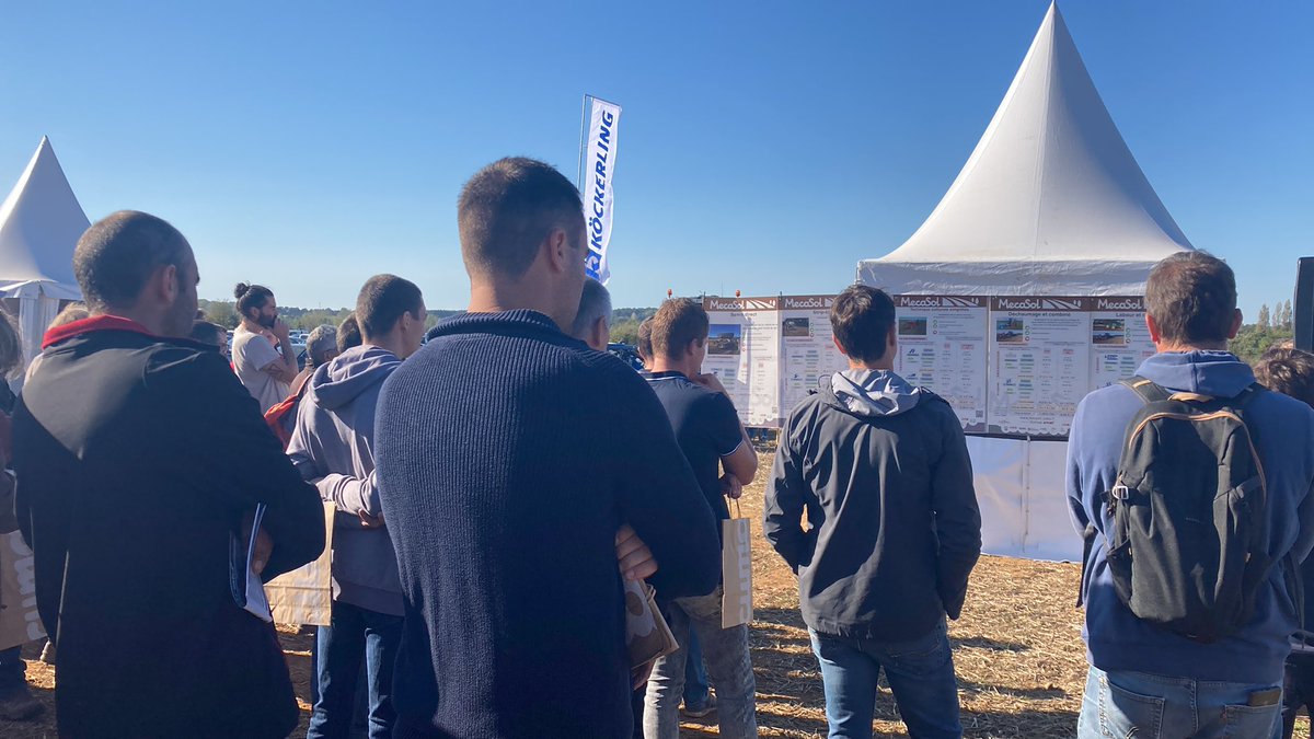 CUMAFrance's tweet photo. #Live En direct du #Mecasol Combien coûte vos hectares de labour? Question aux participants pour introduire le coût, les techniques et comparer les systèmes @FRcumaOuest https://t.co/ugDnjcQwwA