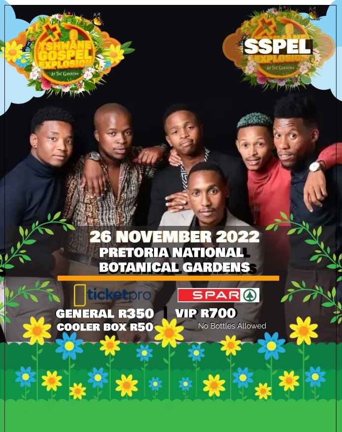 SSPELMUSIC's tweet photo. Time for a COME BACK !!! Yes we are coming back Stronger &amp; Better. We are Excited to announce that we will be performing live @TshwaneGospelExplosion in Pretoria https://t.co/myTTNlOHGe