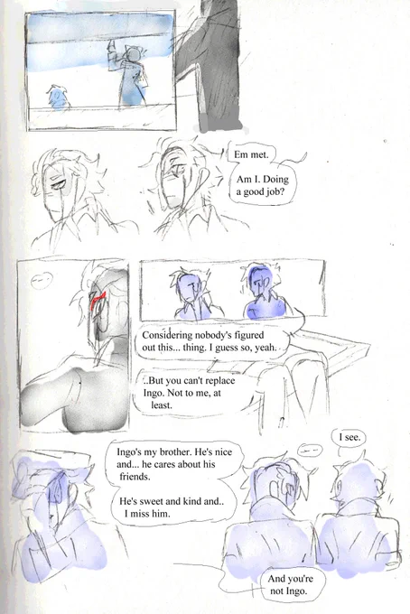 Some replacement Ingo thoghts from the last few days . Very rough but the brainworms have gripped me hard 