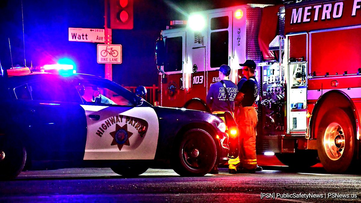PSNews_Sac's tweet photo. #EARLIER #Fatal #AutoVsPed #AutoVsDog #HitAndRun
Watt Ave. at Edison Ave
Just before 11:30 P.M. Tuesday, crews responded to a fatal auto vs ped and dog incident. Officers are looking for a black Mirada or Jeep which was last seen northbound on Watt Ave. Investigation pending. https://t.co/og0KermCQJ
