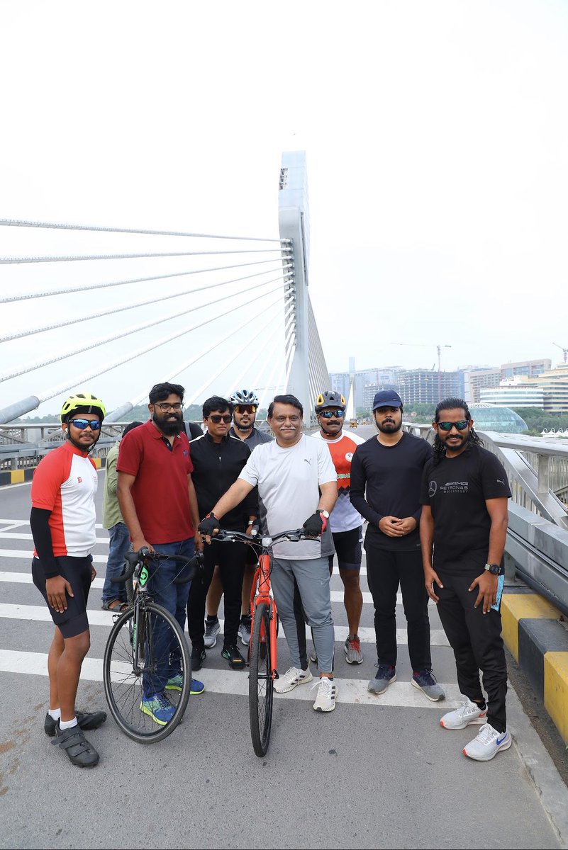 arvindkumar_ias's tweet photo. @ #DurgamCheruvu Cable Bridge
Sunday Sept 25, 6-8am

I will be there ..
Please come and join the bicycle revolution ! 

We are making a renewed effort to provide safe &amp; dedicated cycling tracks &amp; make it a part of lifestyle https://t.co/uJp11Pjrry