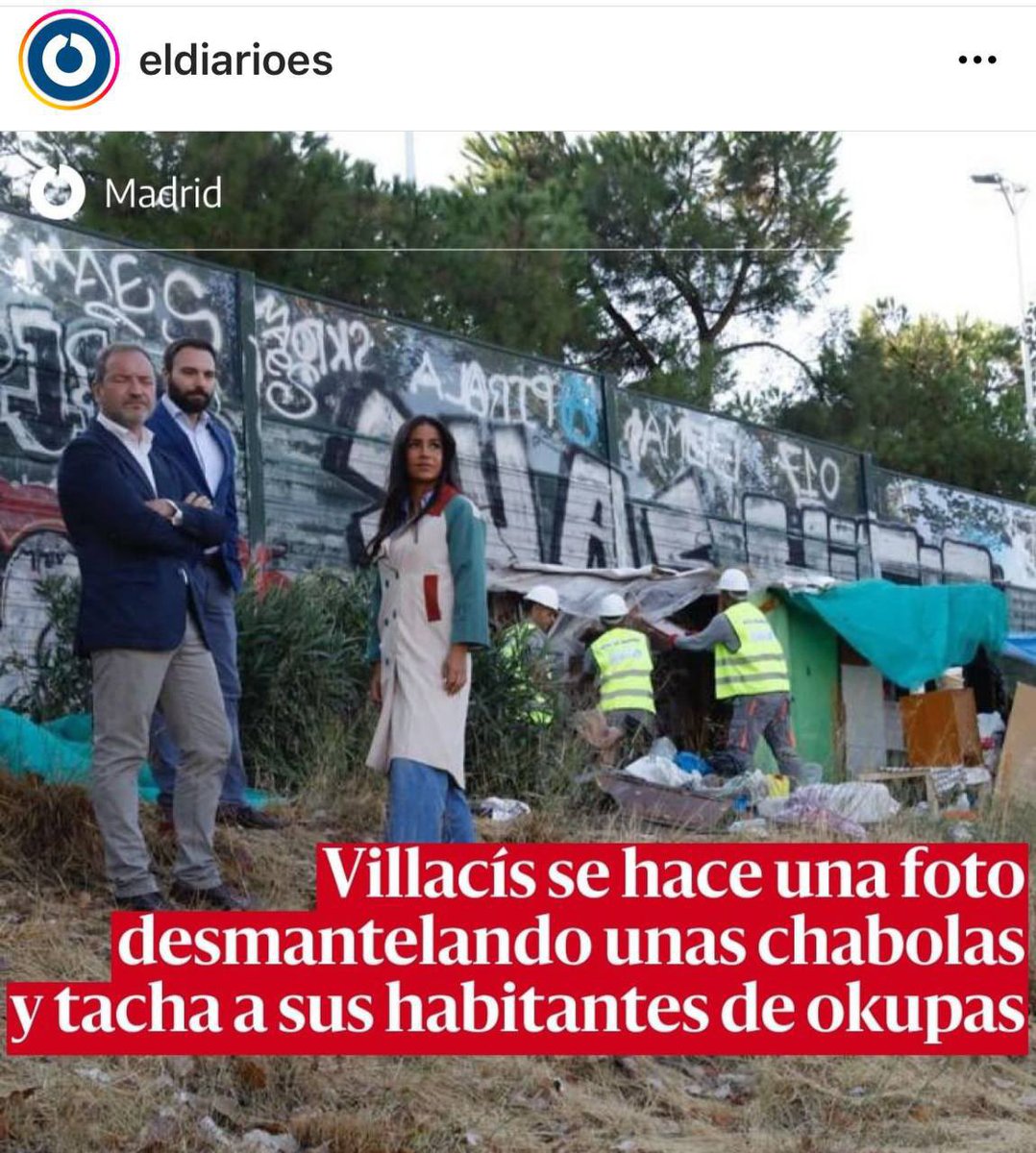 gorkaotxoa's tweet photo. De lo más miserable que he visto en política últimamente. Absolutamente vomitivo. Fotito tras quitarles lo único que les queda a decenas de personas. https://t.co/6mvYRmcWXF