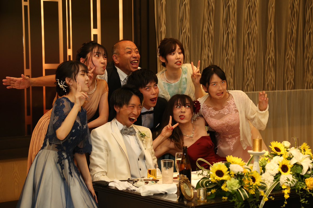 _runa21's tweet photo. 8月結婚式挙式無事終わりました❤️ https://t.co/6JDsqJjmEc