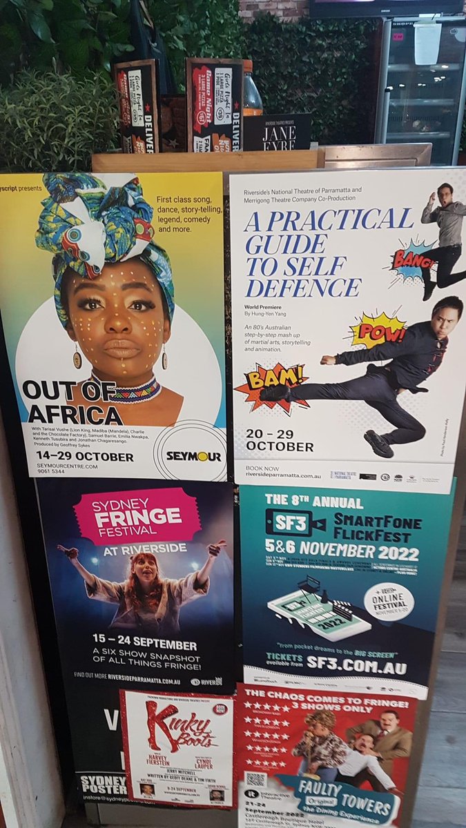 yen_yang1's tweet photo. 1st ‘in the wild’ sighting of advertising for my play, ‘A Practical Guide to Self-Defence’. Get your TIX HERE: https://t.co/lsrjoRVmWl https://t.co/6kEnJeDEMO