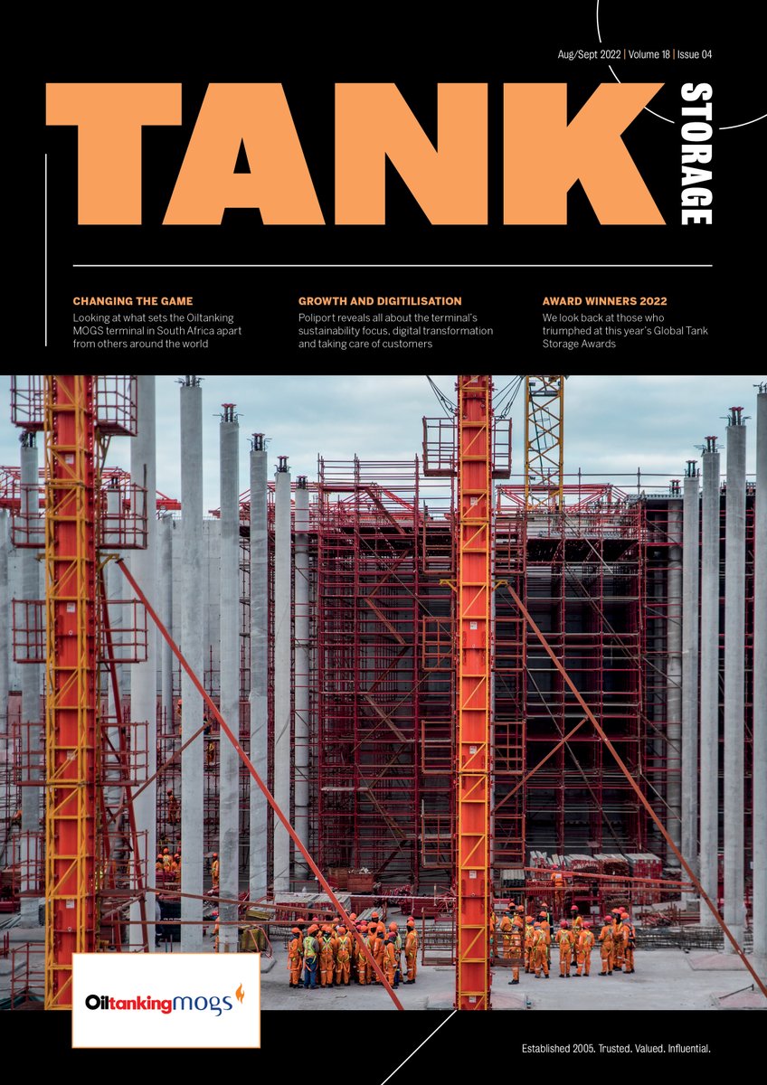 TankStorageInfo's tweet photo. OUT NOW!

Tank Storage Magazine’s August/September edition is available to read!

Click here to read: https://t.co/byxADqKBMh

#TankStorageMagazine #tankstorage #tanksterminals #Liquidstorage #oilandgasindustry #bulkliquidstorage #energystorage #Hydrogen #FutureFuels https://t.co/JysOPwiLaV