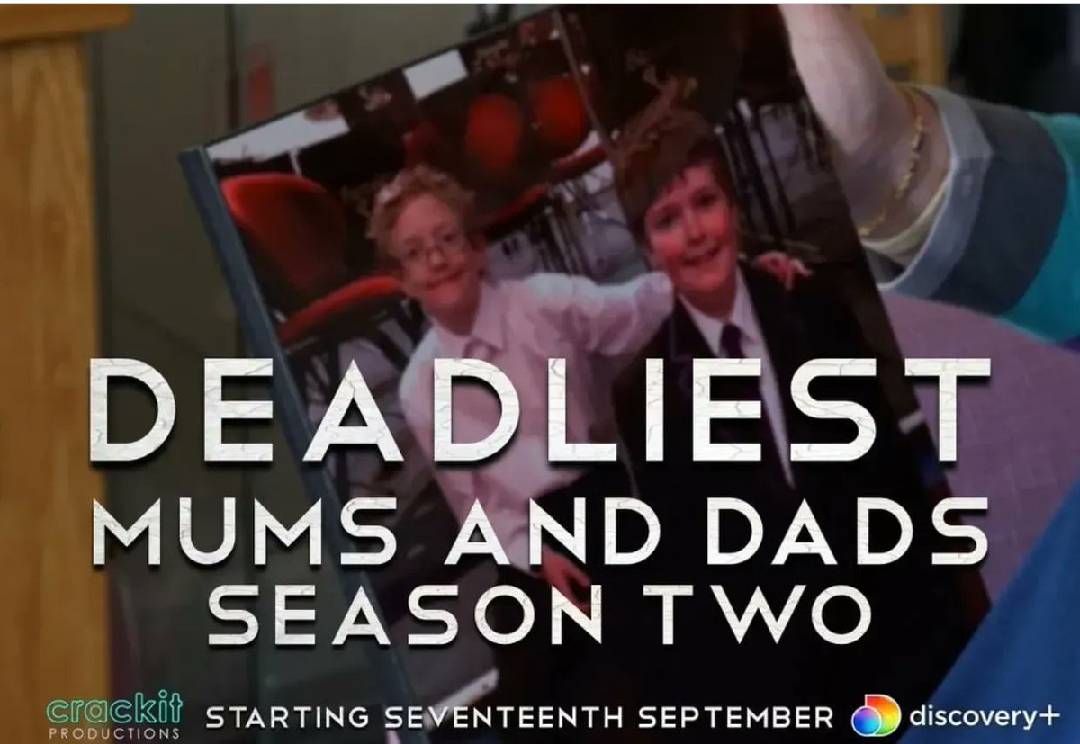 virtual_post's tweet image. Deadliest Mums and Dads is returning to Discovery+ for season 2 with more true crime stories… 

Tune in this Saturday at 10pm on Quest Red. 

Post production by @virtualpostproduction for @CrackitProd

#postproduction #remoteworking #virtualpostproduction #crackitproduction