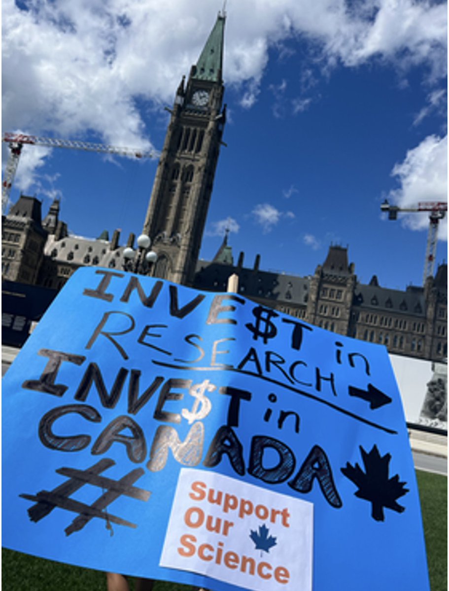 Calling all 🇨🇦! Please support grad students & postdocs by writing your MP today to ask them to urgently increase govt funding. Grads haven't had a raise in 20 yrs & many live below the poverty line. Sending a letter takes moments at bit.ly/3BvZcuw. Please RT 1/2