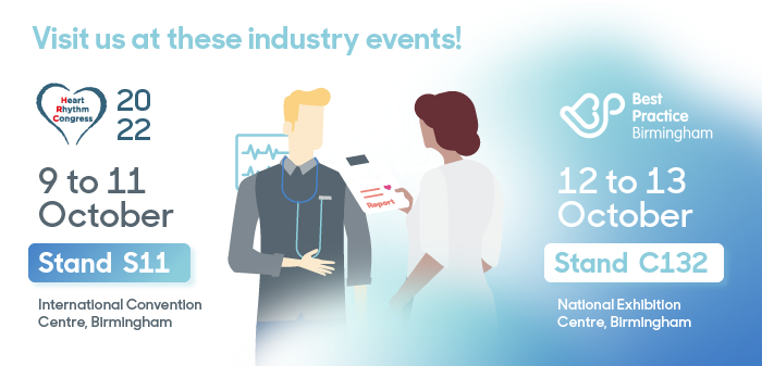 cardioscanUK's tweet photo. We're proud to sponsor this year's @heartrhythmcong and Best Practice Show.

Come visit us to learn how our Holter, ECG and ABP services have helped leading institutions instantly increase their #cardiac diagnostic capacity.

Hope to see you there! https://t.co/QKR9k8Y3DP
