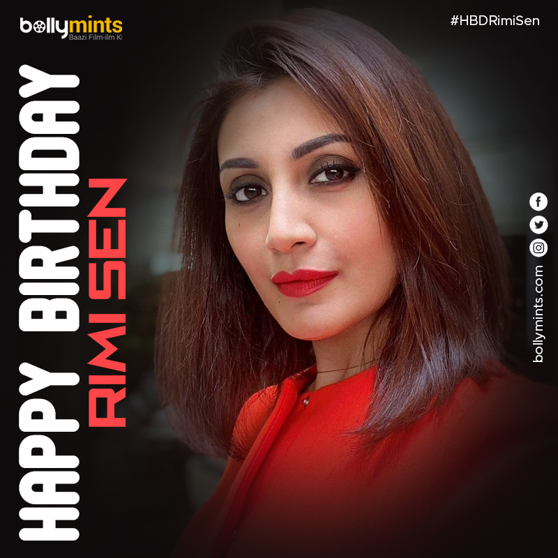 BollyMints's tweet photo. Wishing A Very Happy Birthday To Actress & Producer #RimiSen !
#HBDRimiSen #HappyBirthdayRimiSen https://t.co/L1tOxXtgxV