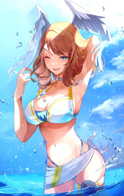 水着ユーニ 