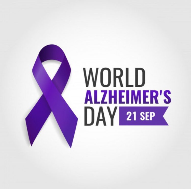 🌍Today is #WorldAlzheimersDay! 

🧠This day is a global opportunity to not only raise awareness of AD but also support education and research about #AlzheimersDisease and other #dementia. 

#WorldAlzheimersDay2022 #KnowDementia #KnowAlzheimers #BrainHealth