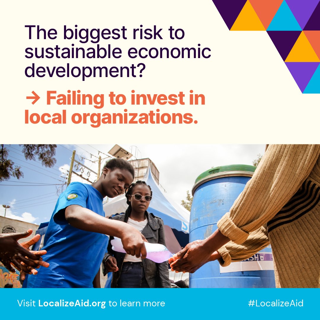 hope2shine's tweet photo. Local organizations know their own communities best.

It’s time for funders to recognize the talents that already exist in communities &amp; #LocalizeAid. 
#UNGA77
https://t.co/6XfvjpQBfm https://t.co/ZYImmtwUOb