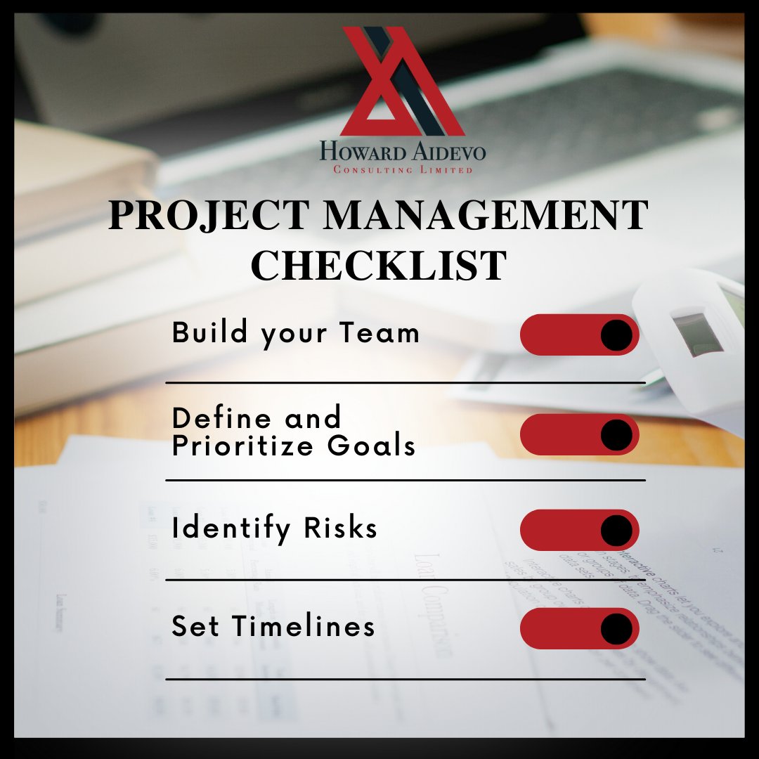 Every project manager knows projects are as much about people as they are about tasks. We all employ different #projectmanagement skills to manage tasks and teams. Are you a project manager? What's a must-do in your checklist?