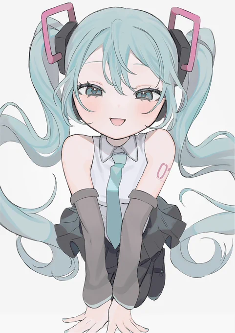 み#初音ミク #イラスト 