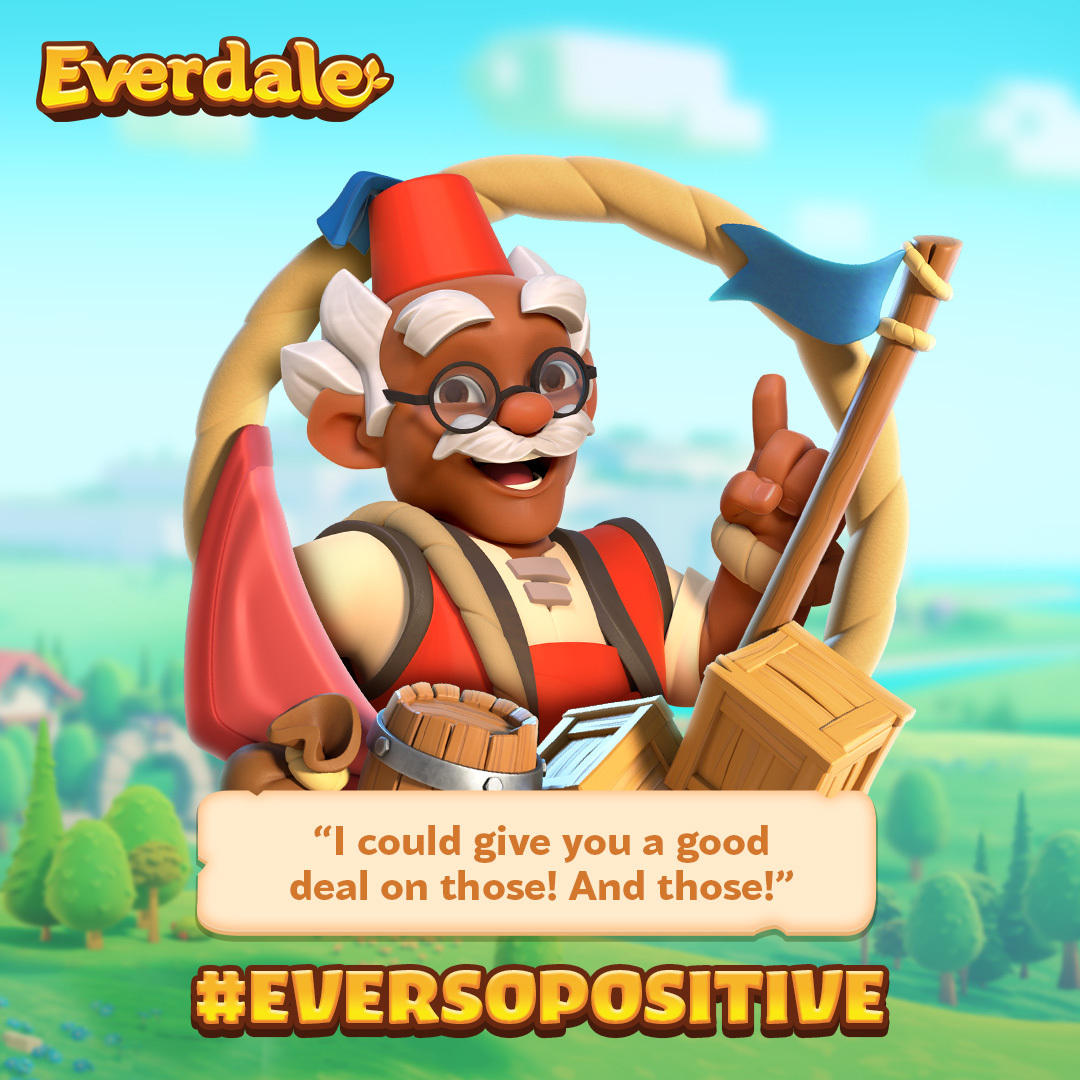 Who doesn’t like a good deal to start their week? 🎉
Head down to Otto’s cart, and see what he has on offer! #EverSoPositive #Everdale